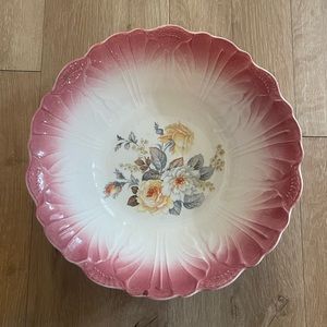 Decorative Floral Bowl